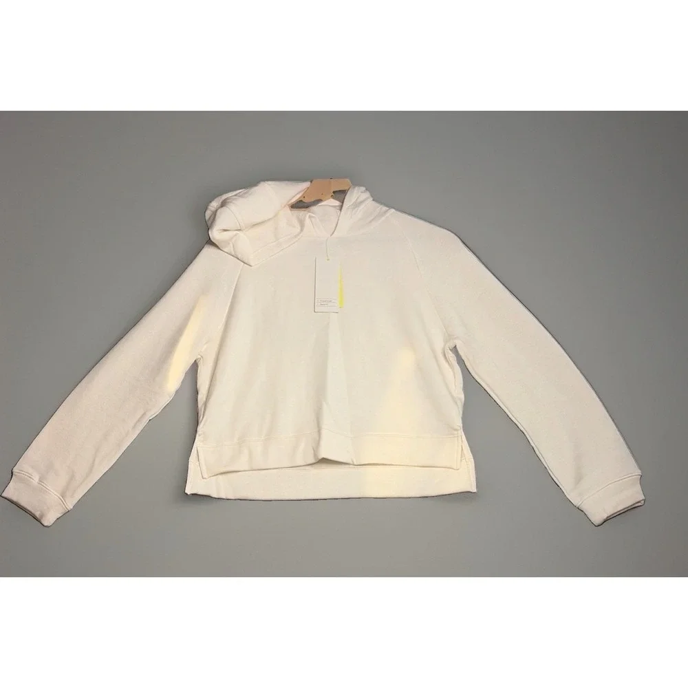 All In Motion Pullover Hoodie in Cream - Super Soft - Girls L